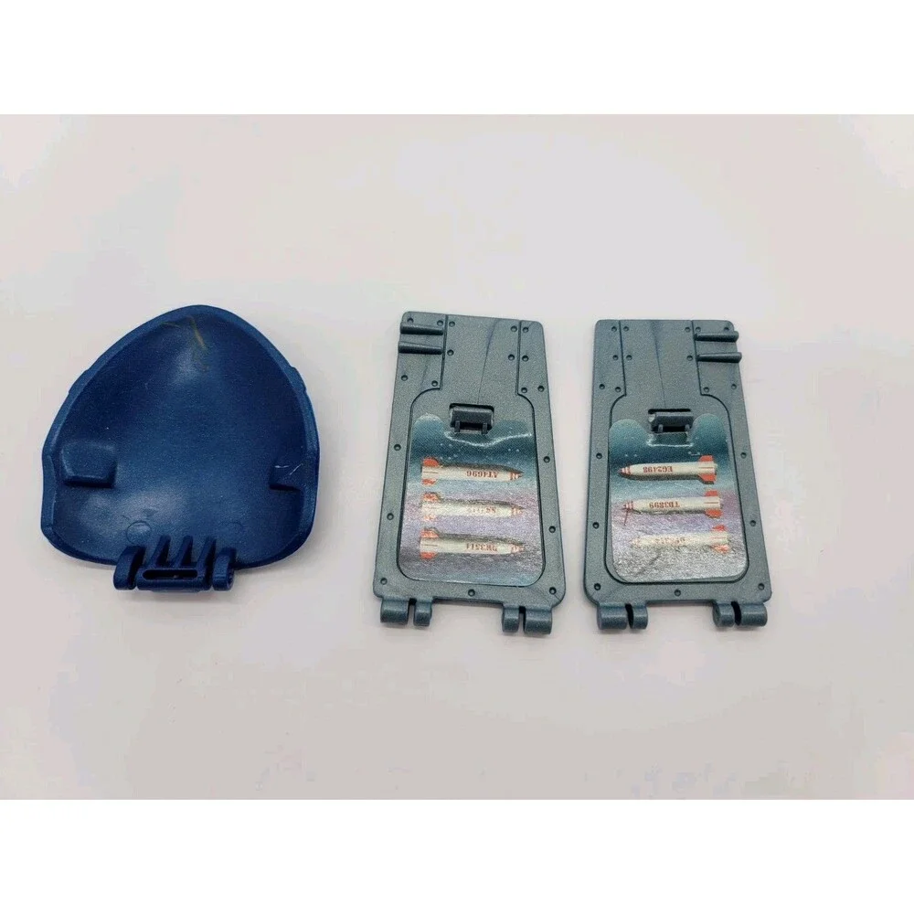 Vintage 1995 Mattel Street Sharks Shark Force Jet 3 Replacement Pieces